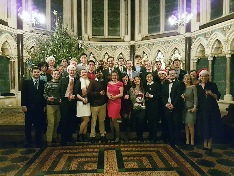 group christmas dinner 2017