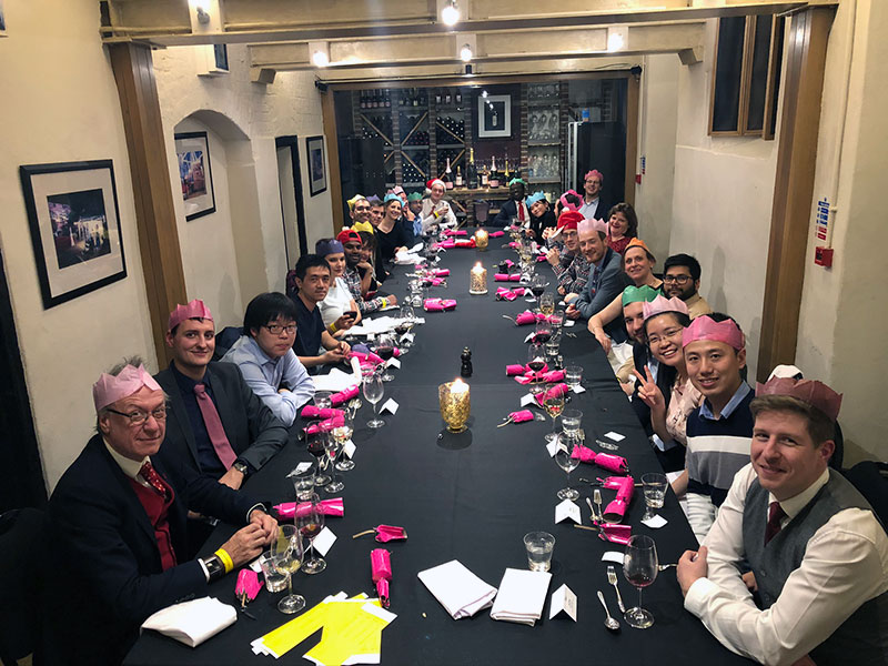group christmas dinner 2019 2