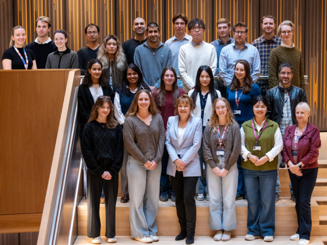 Robinson group smiling into camera