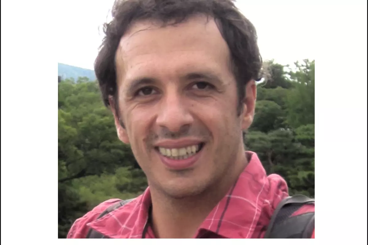 Man smiling into camera