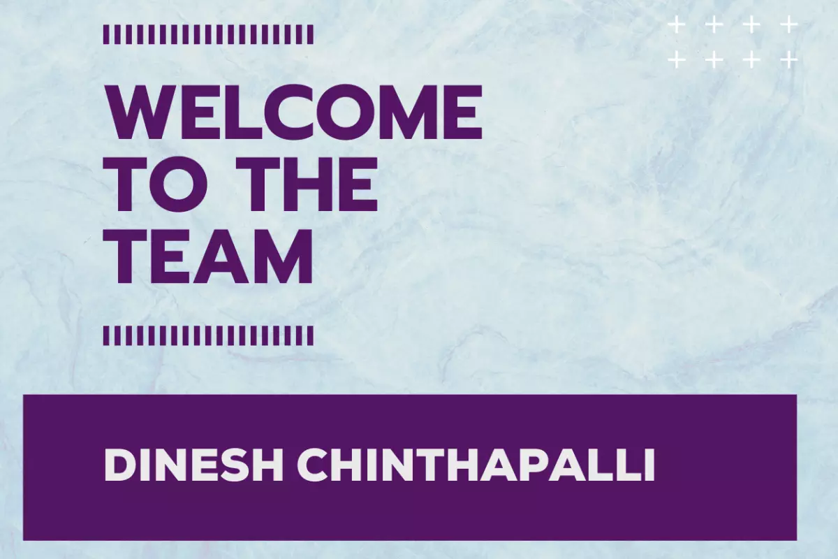 Welcome image for Dinesh Chinthapalli 