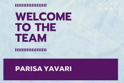 welcome image for Parisa Yavari