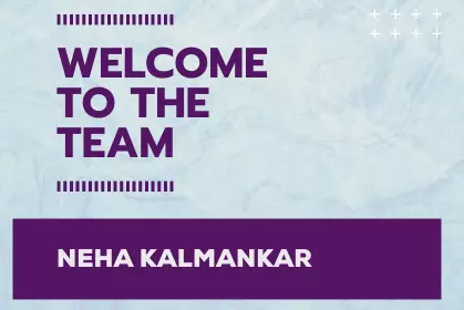 Welcome image for Neha Kalmankar